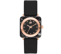 Calabar Black Pearl Square Watch