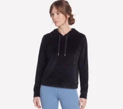 Cozy Luxe Velour Hoodie