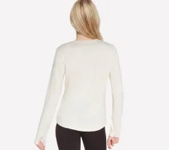 GO DRI Swift Stripe Long Sleeve Crew