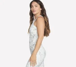 GO FLEX RIB Floral Mirage V-Neck Tank