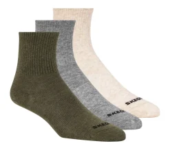 3 Pack Boys' Crew Cotton Socks