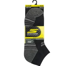 3 Pack Men's Half Terry Low Cut Socks