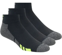 3 Pack Men's Half Terry Quarter Crew Socks